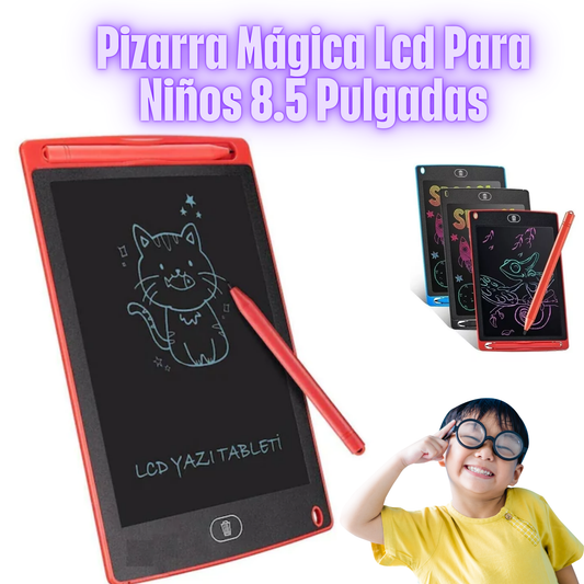 PIZARRA MAGICA DE LCD DE 8.5 PULGADAS PARA NIÑOS
